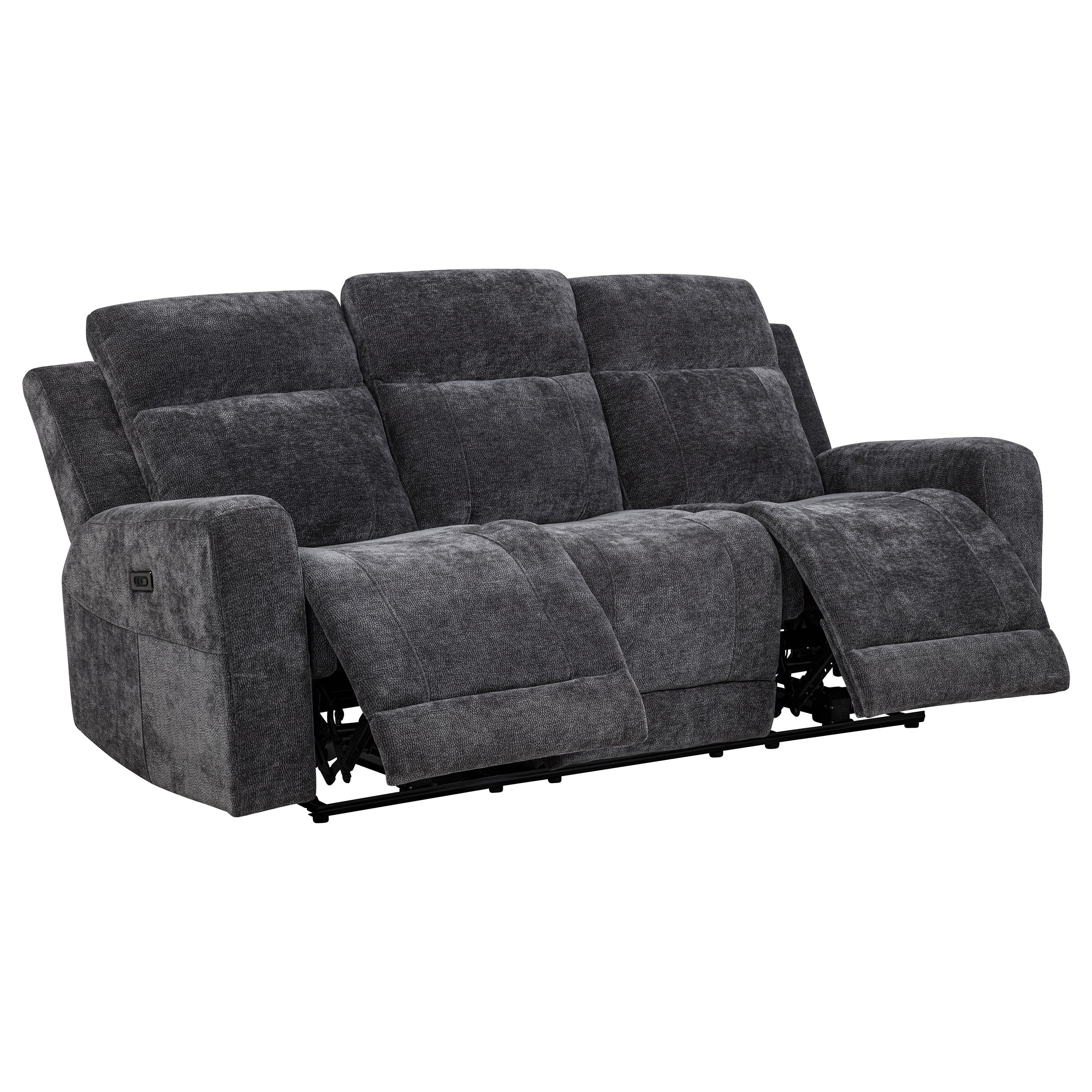 Juego de sofá reclinable eléctrico Kennett