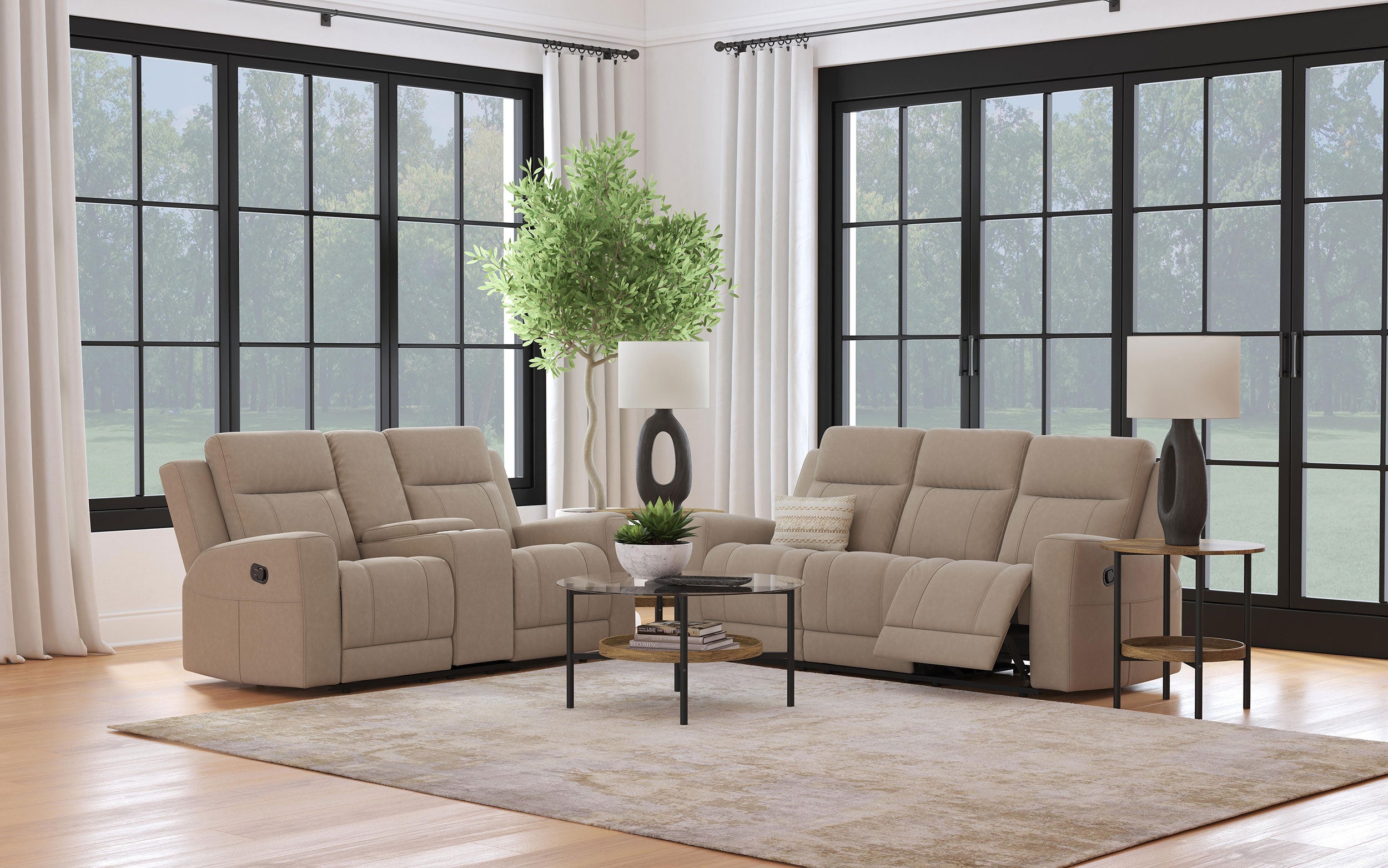 Brentwood Reclining Sofa Set