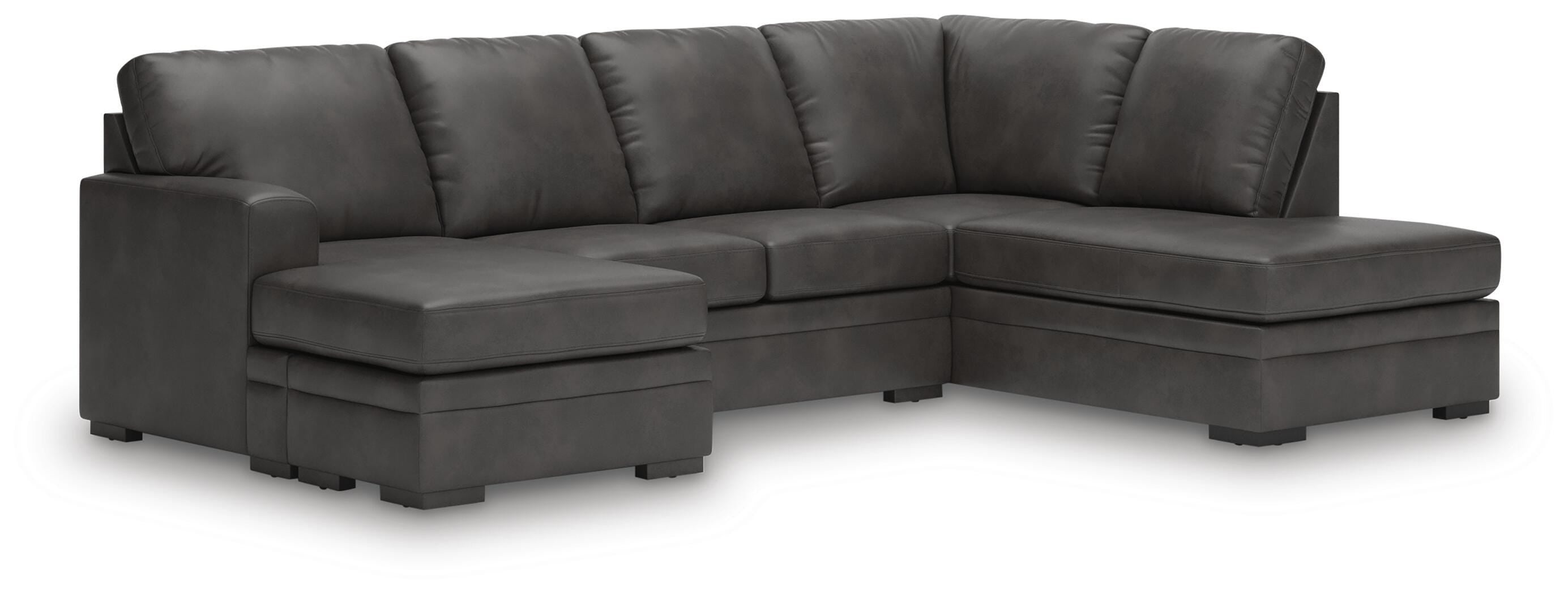 Seccional Lofton-Pike con chaise longue