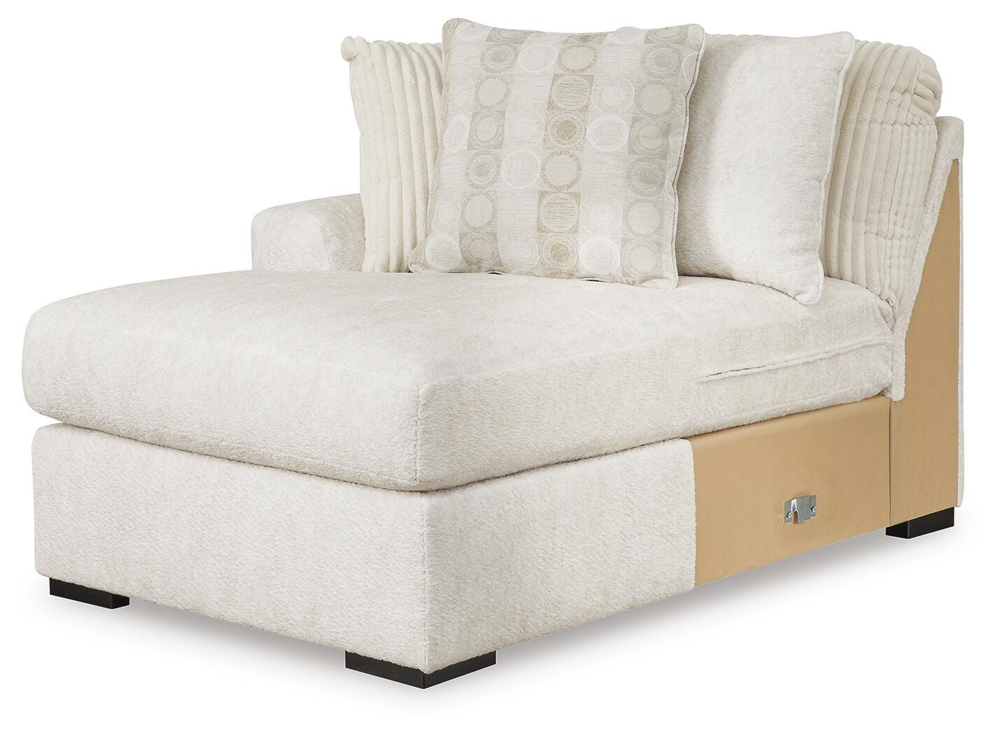 Seccional Chessington con doble chaise longue