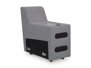 Seccional reclinable eléctrico Modmax con chaise longue