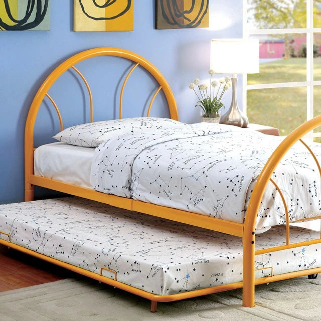 Cama matrimonial Rainbow Negra, Blanca, Plateada, Negra y Verde