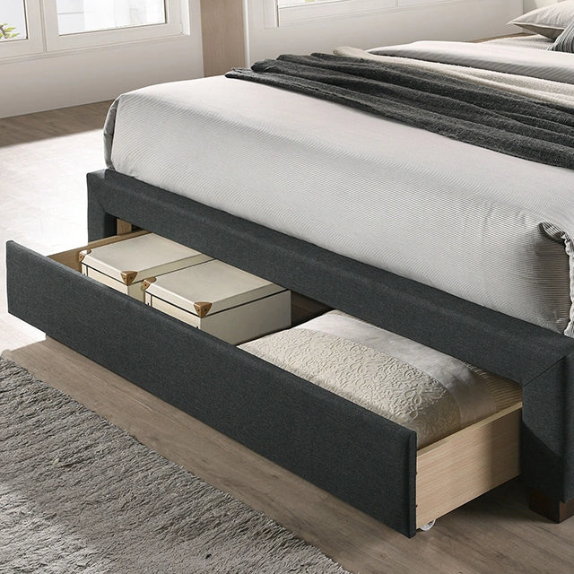SYBELLA Cama California King, King, Queen, Matrimonial y Individual, Beige