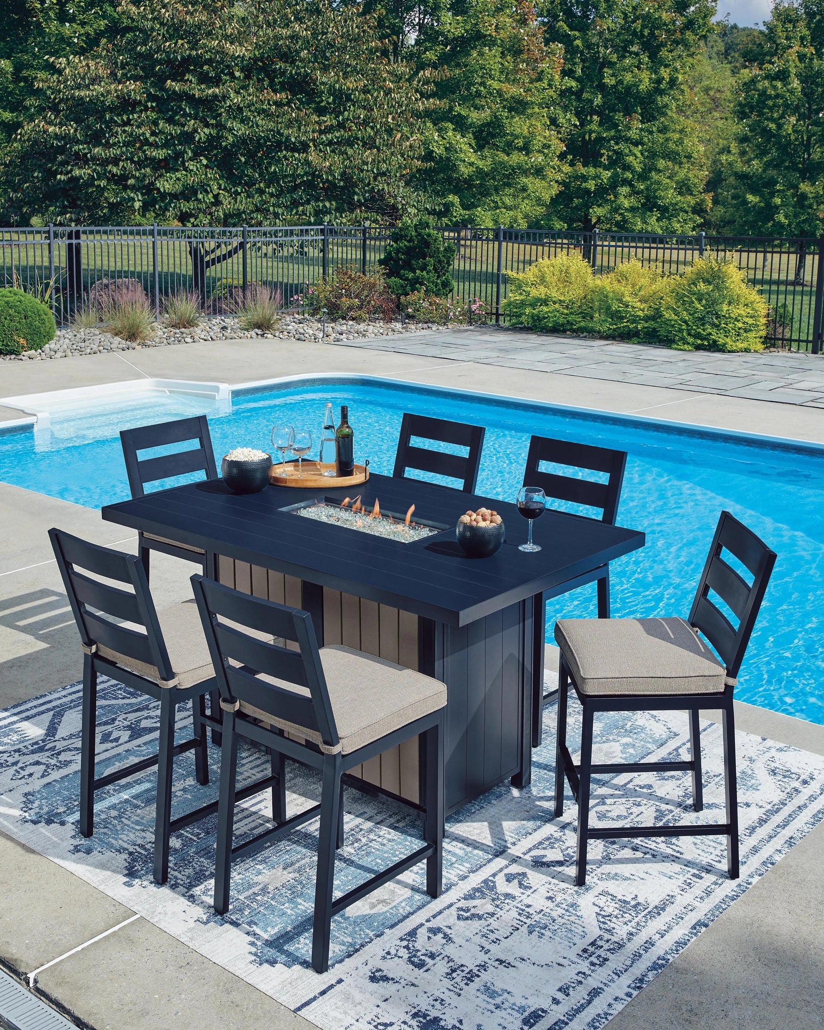Juego de comedor para exteriores East Beach