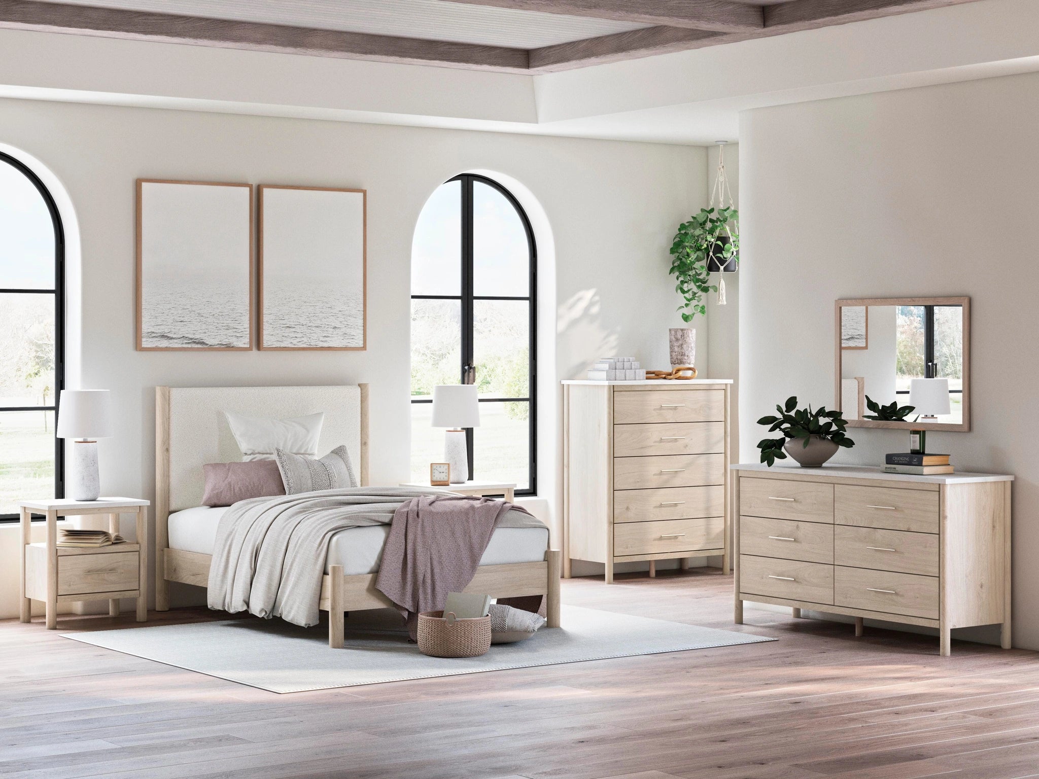 Cama tapizada Cadmori