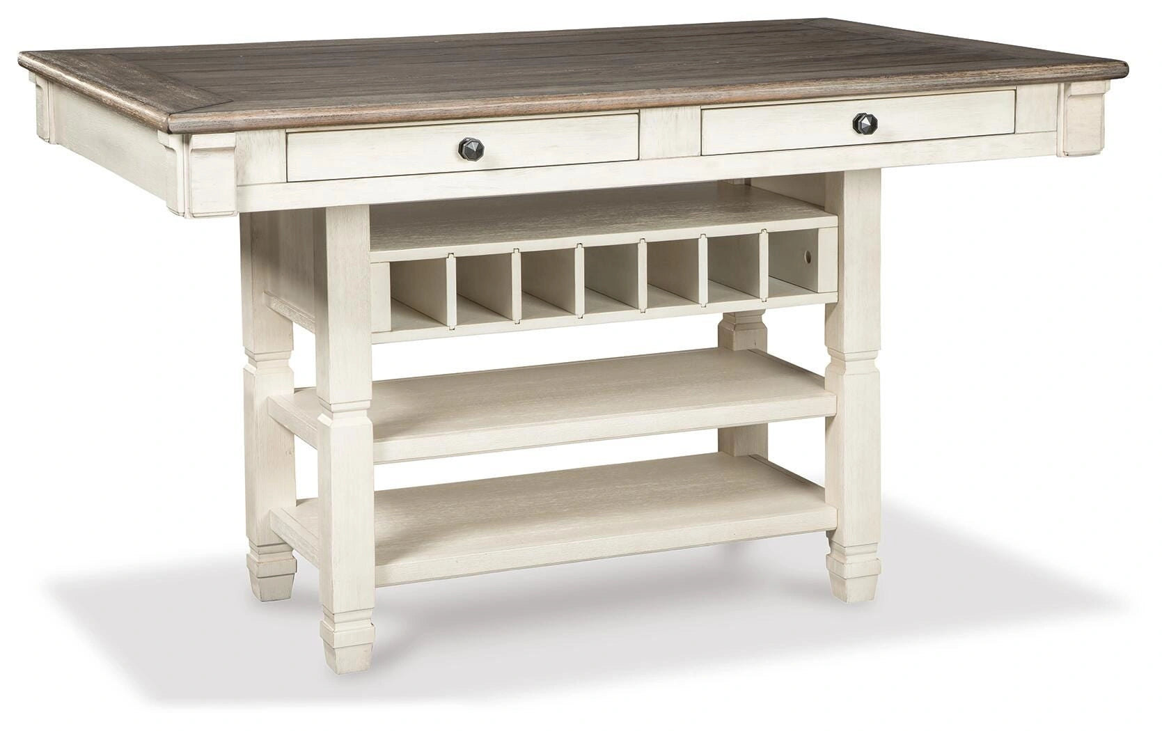 Mesa de comedor a la altura de la encimera Bolanburg
