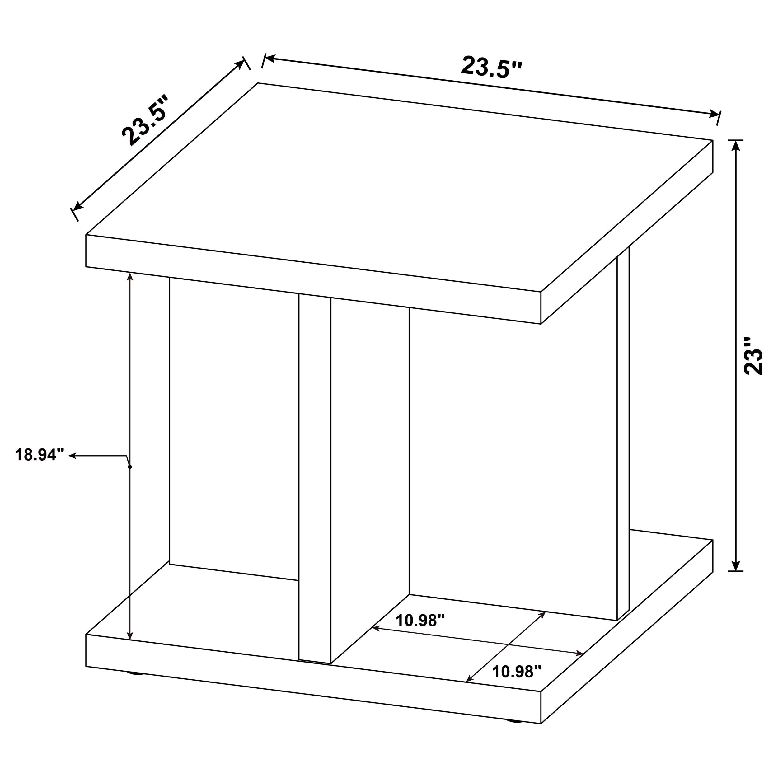 Mesa auxiliar Cortona