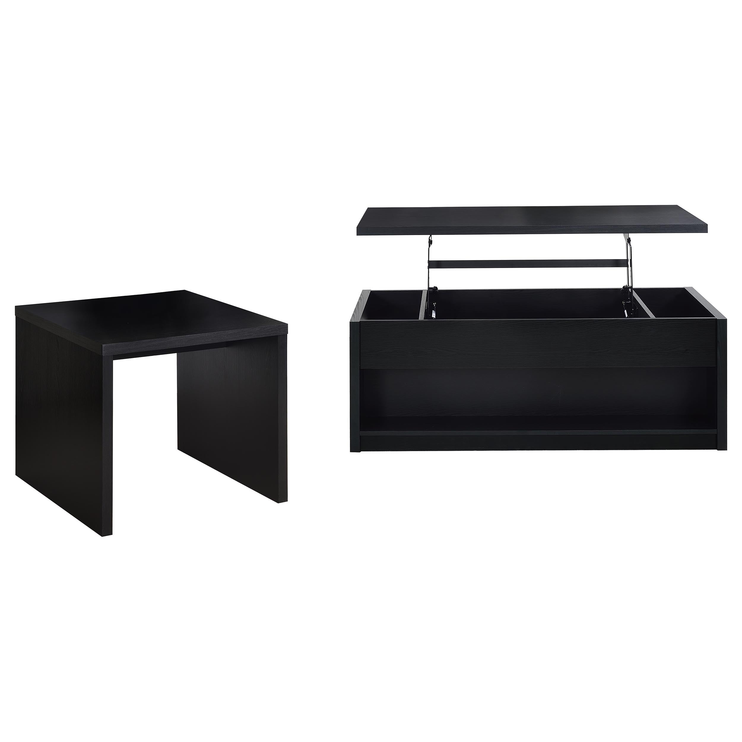 Juego de mesa de centro Knapp con tapa elevable