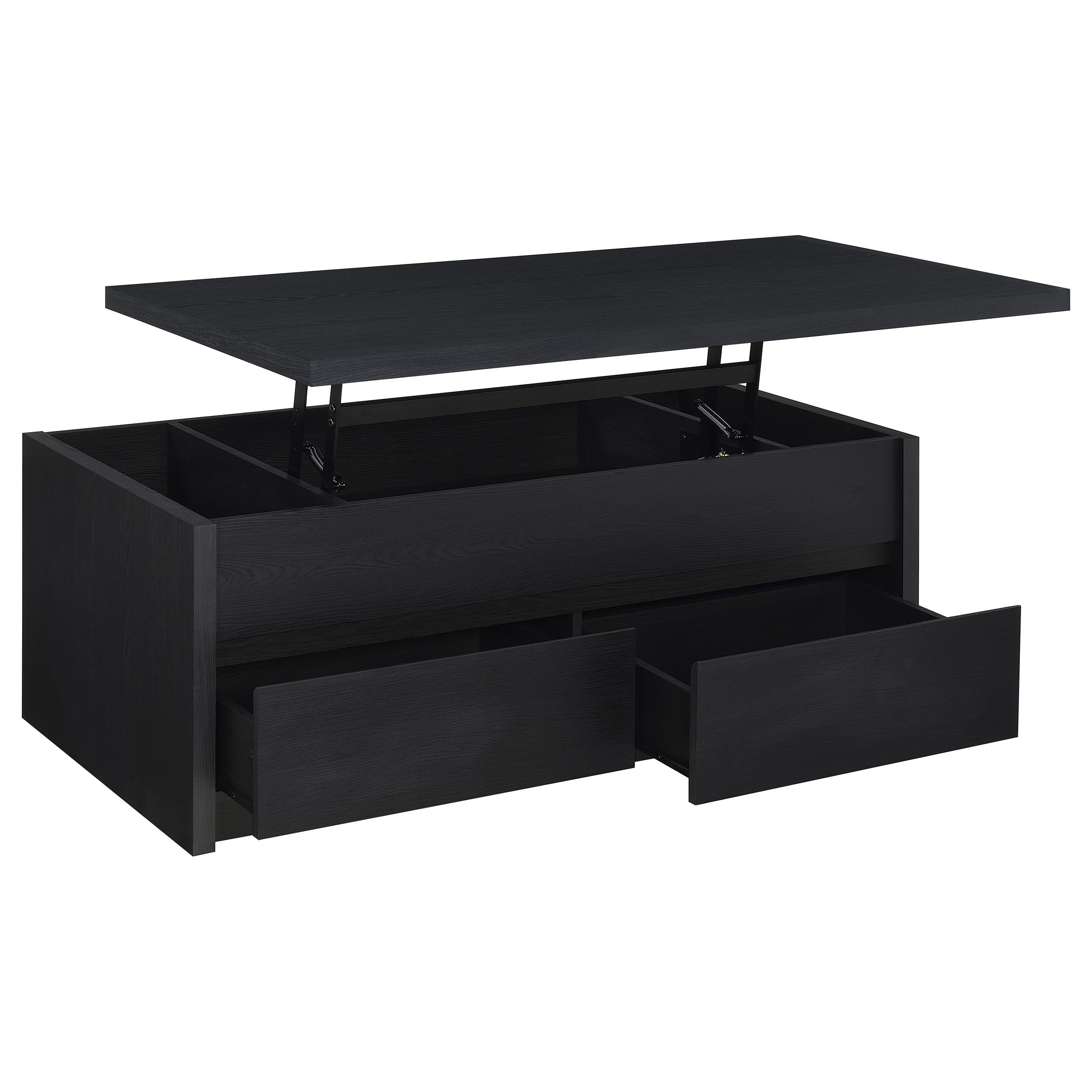 Mesa de centro Knapp con tablero elevable