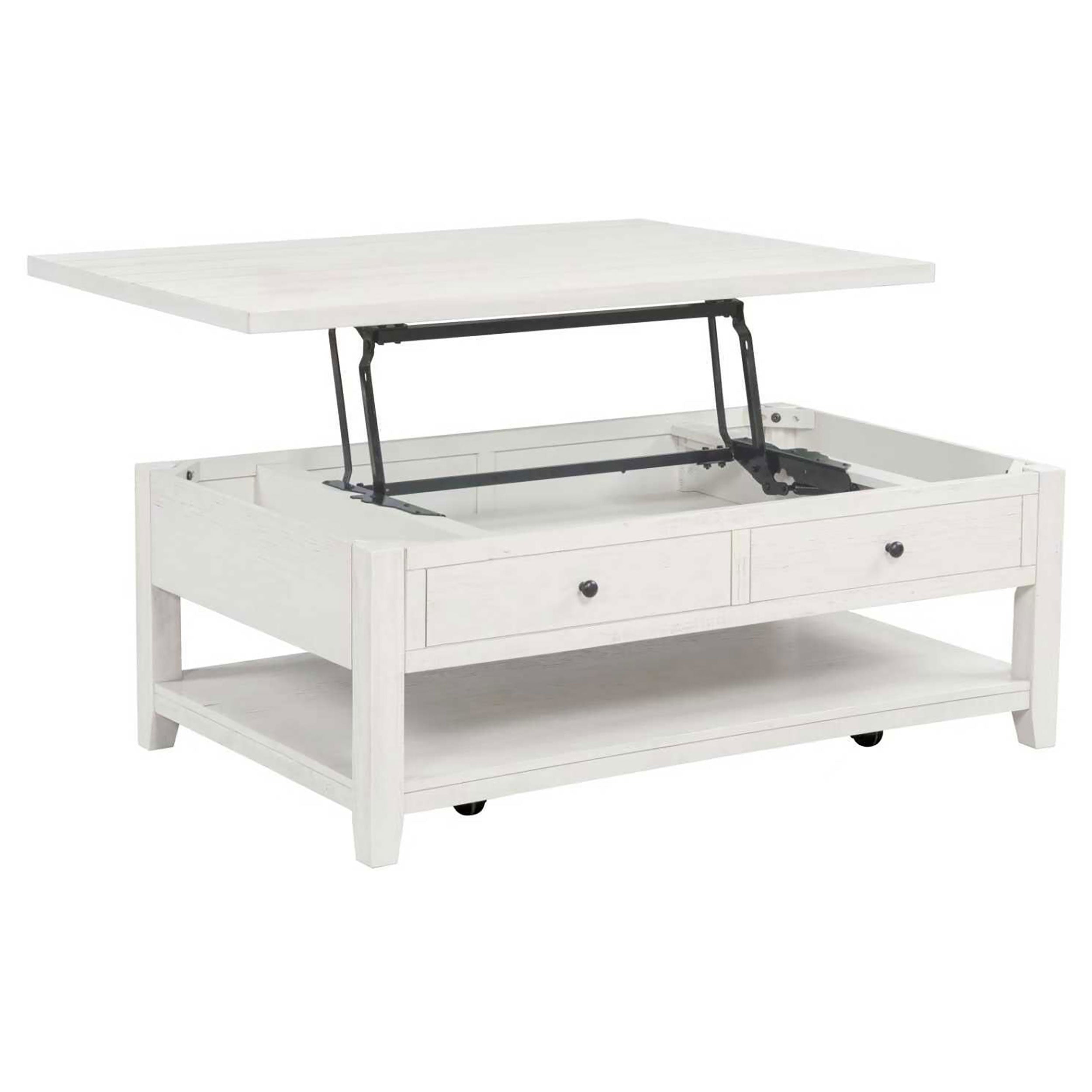 Mesa de centro Payne con tapa elevable