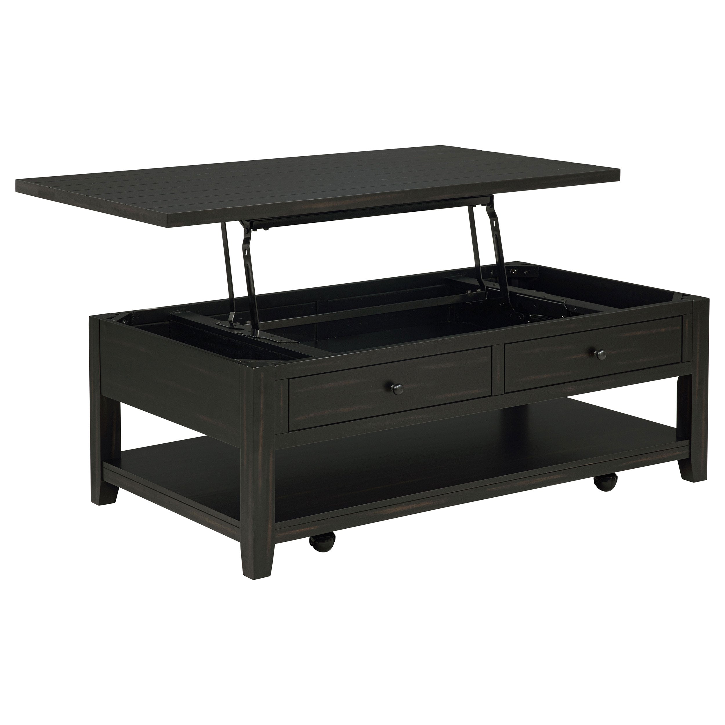 Mesa de centro Payne con tapa elevable