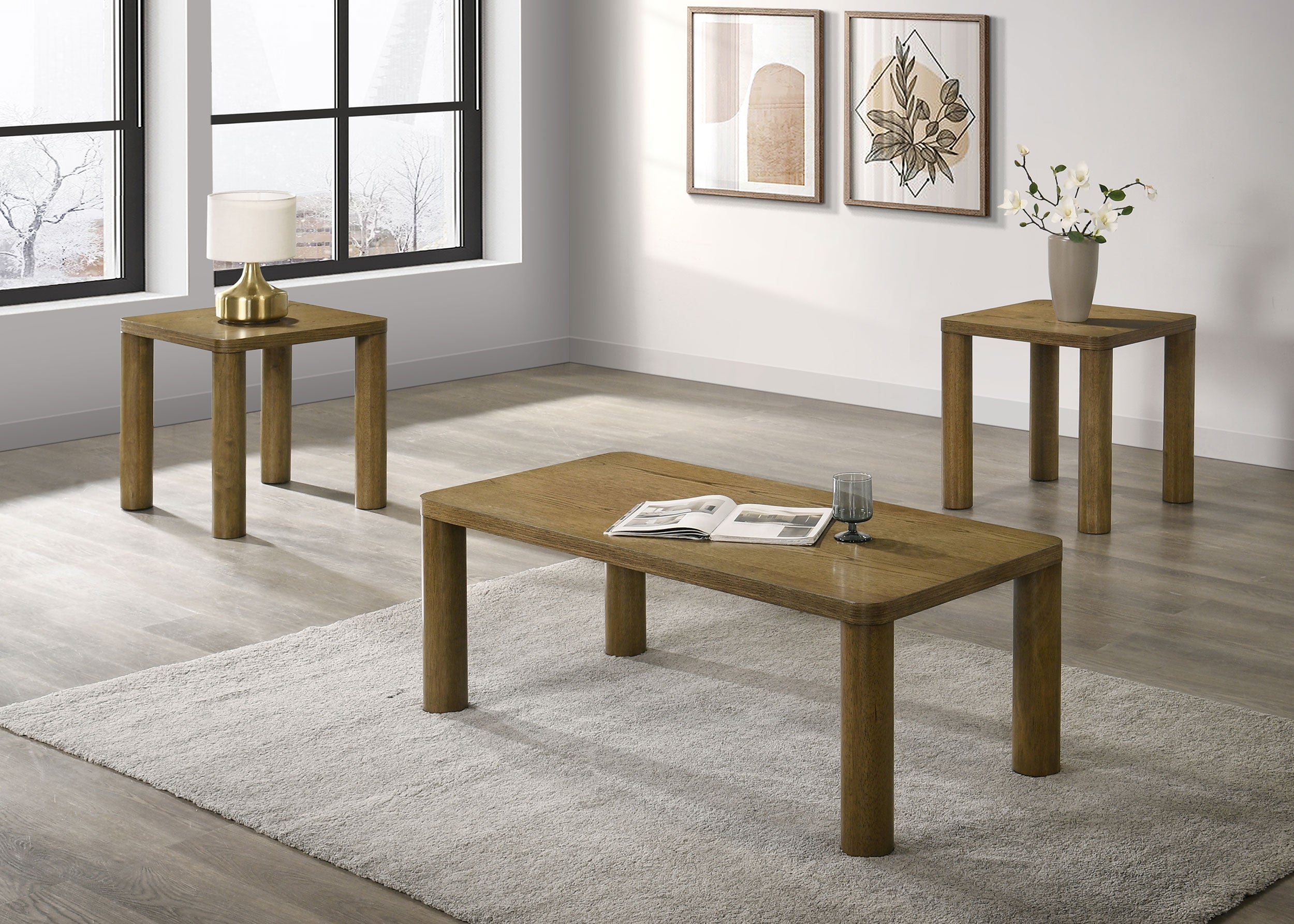 Juego de mesa de centro Castlewood