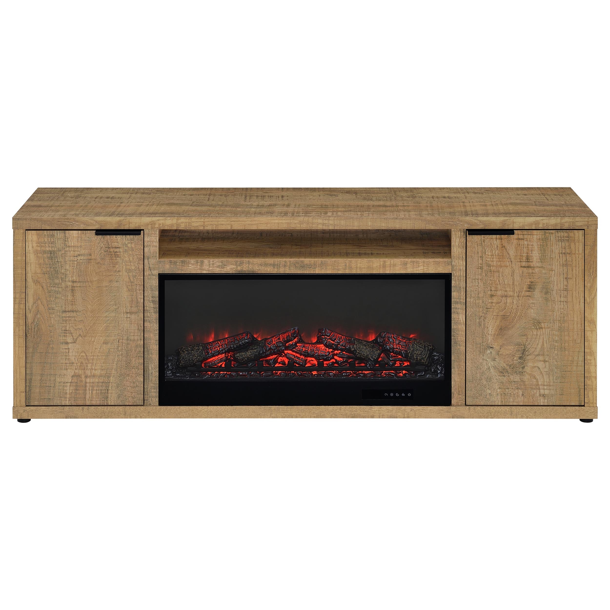 Mueble de TV con chimenea Fuller
