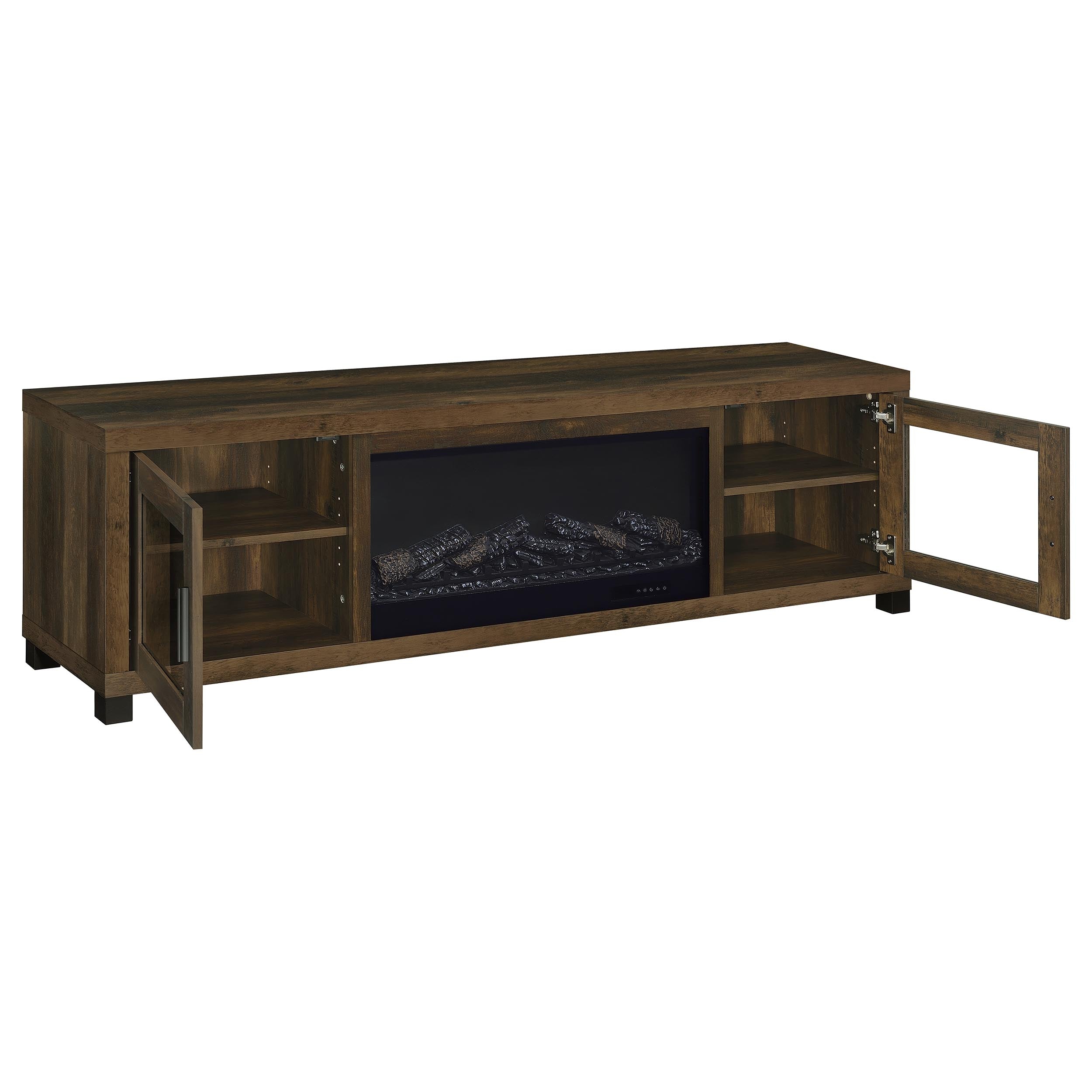 Consola de chimenea para TV Havering