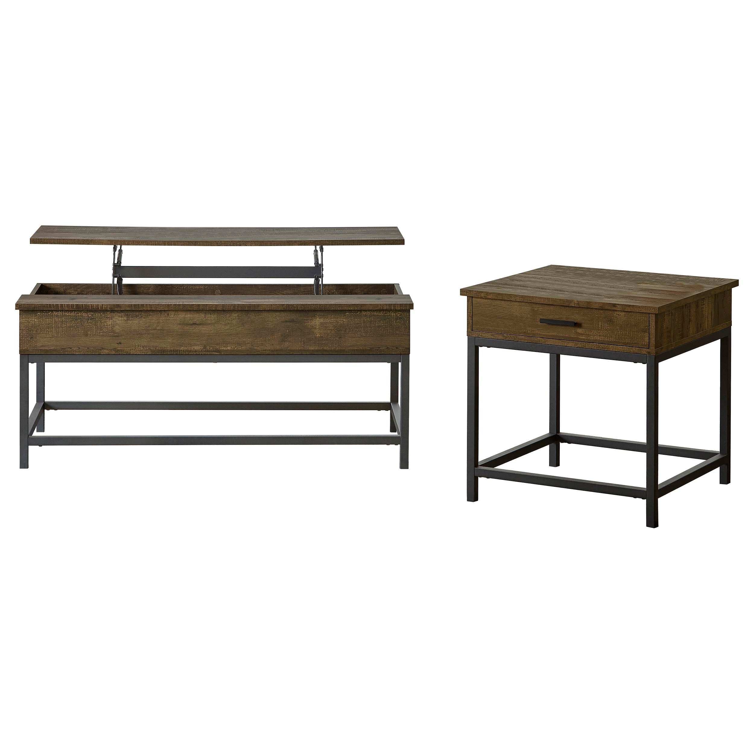 Juego de mesa de centro elevable Byers