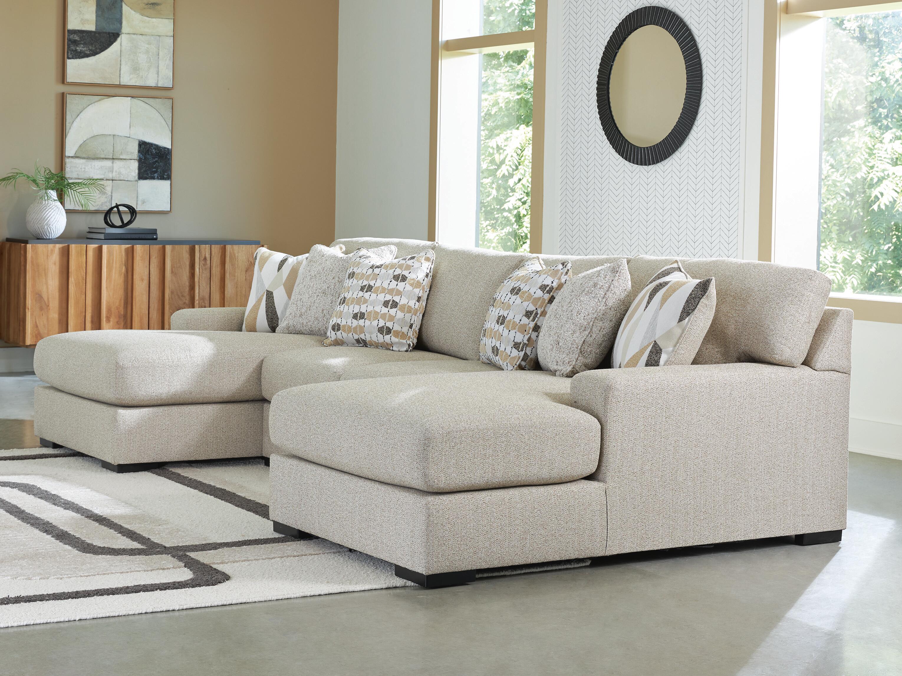 Sofá seccional doble con chaise Laurelgrove