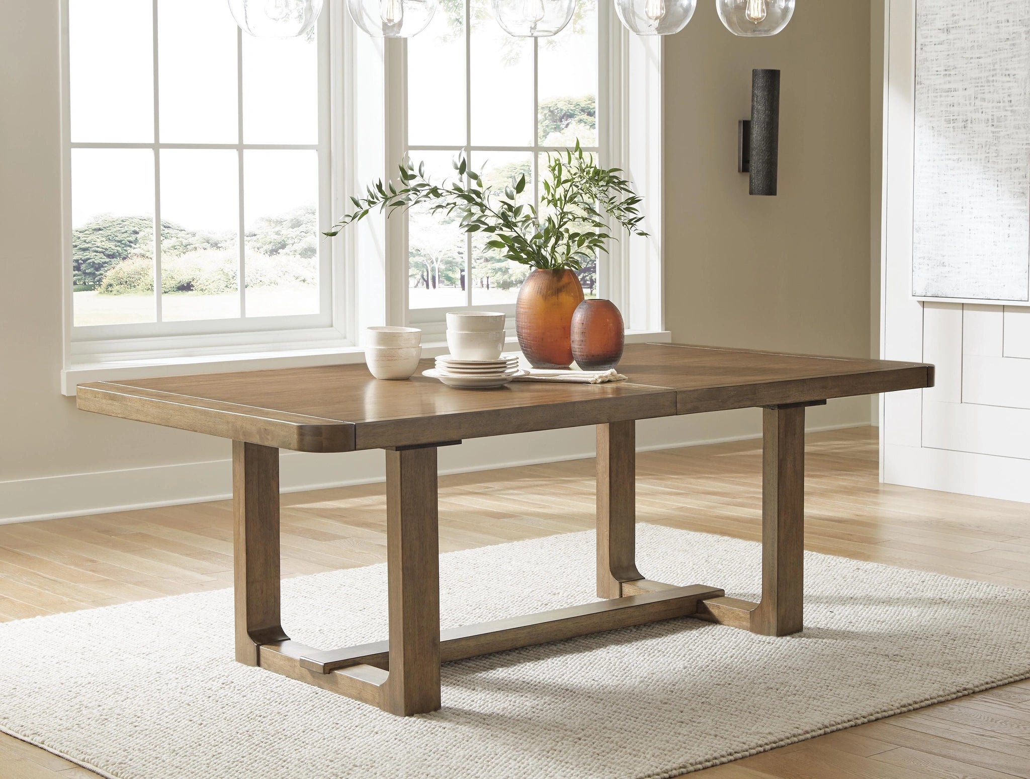 Mesa de comedor extensible Cabalynn