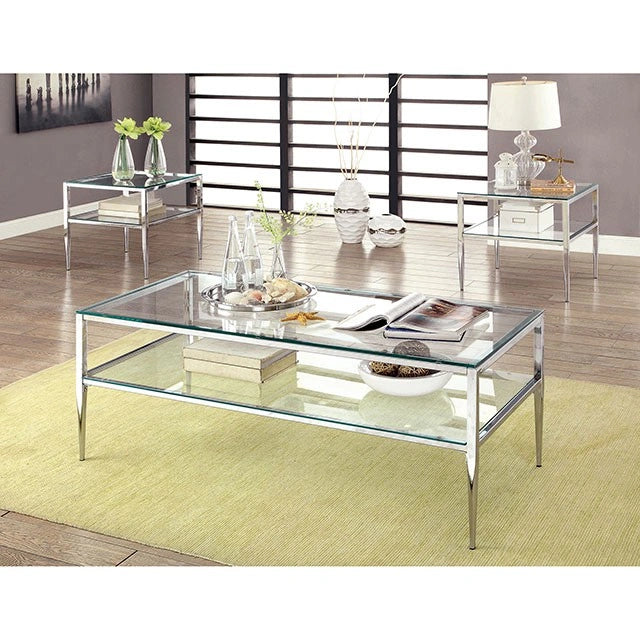 Mesa auxiliar TANIKA Chrome, cromada