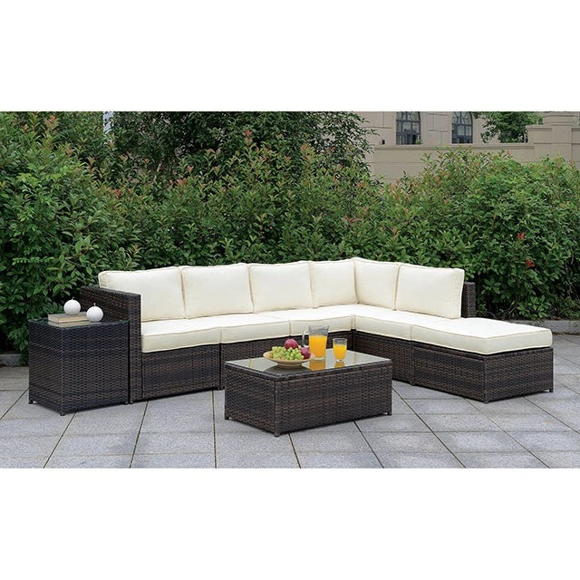 Mesa de centro Ilona marrón/beige