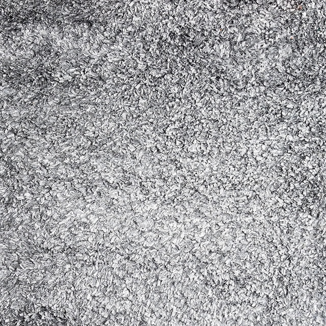 Alfombra Annmarie plateada de 5' X 7'