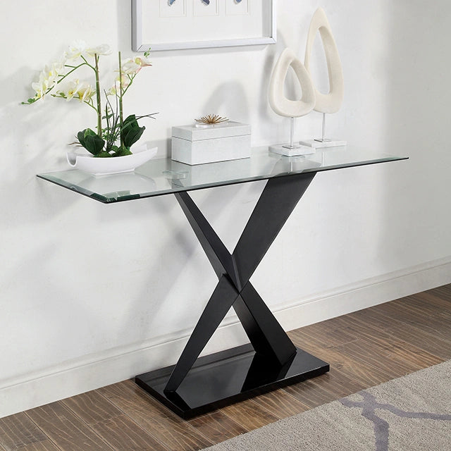 Mesa de sofá XANTHUS, negra