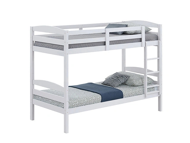 Literas Finsbury Twin Twin Espresso, Gris y Blanco