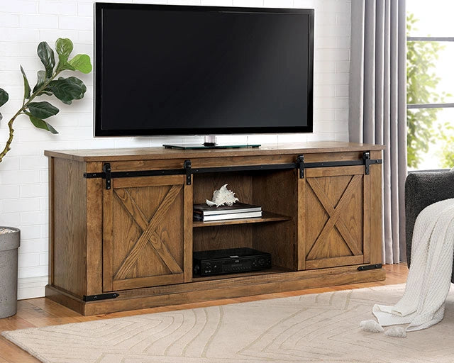BORREGO Mueble para TV, roble oscuro