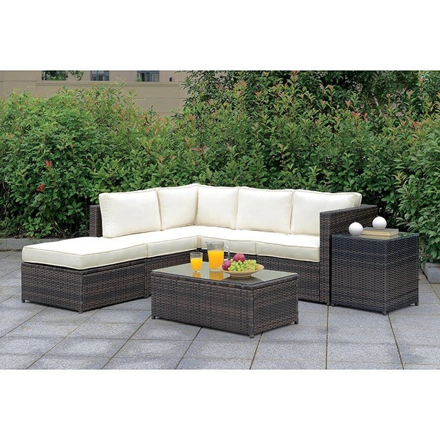 Mesa de centro Ilona marrón/beige