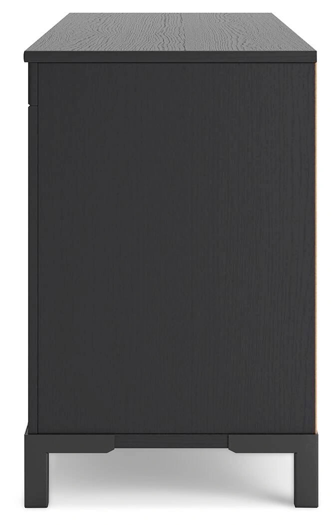Mueble para TV Cayberry de 60" con chimenea eléctrica