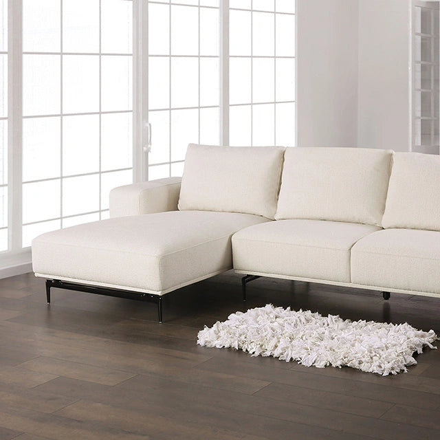 Seccional Baerum, Chaise izquierda y derecha beige y gris