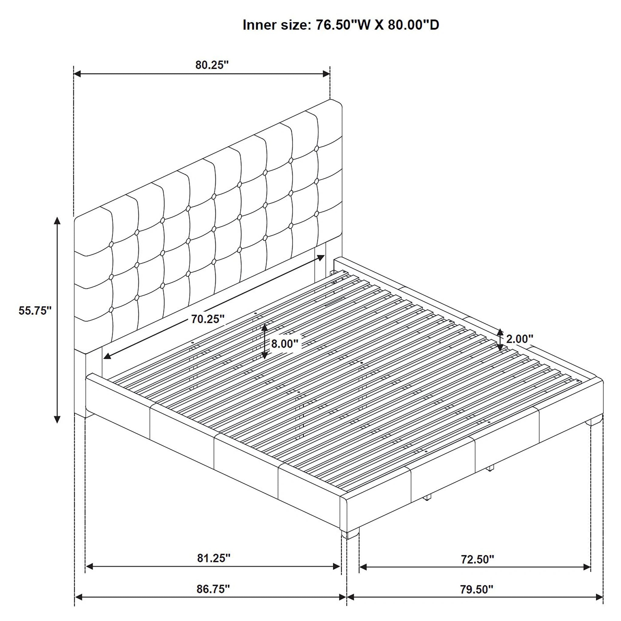 Cama Plataforma Medley con Cabecero