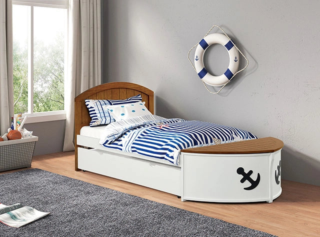 Cama doble con dosel Poseidon