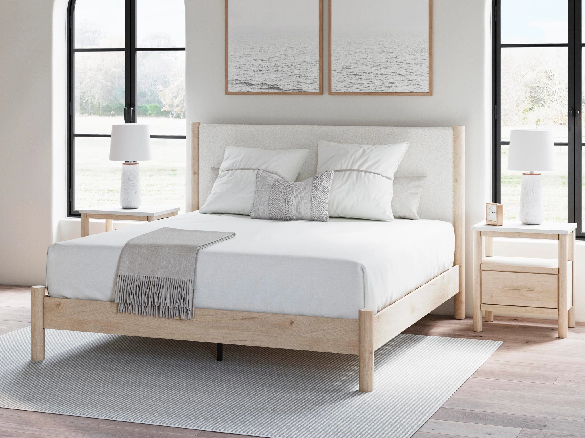 Cama tapizada Cadmori