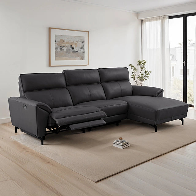 Sofá seccional Theola, chaise longue derecho
