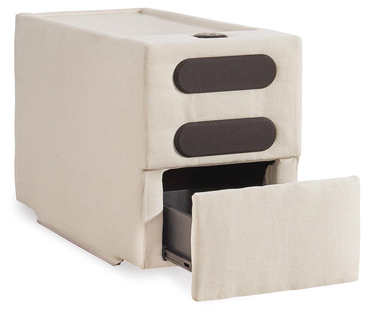 Seccional de 5 piezas Modmax con consola de audio