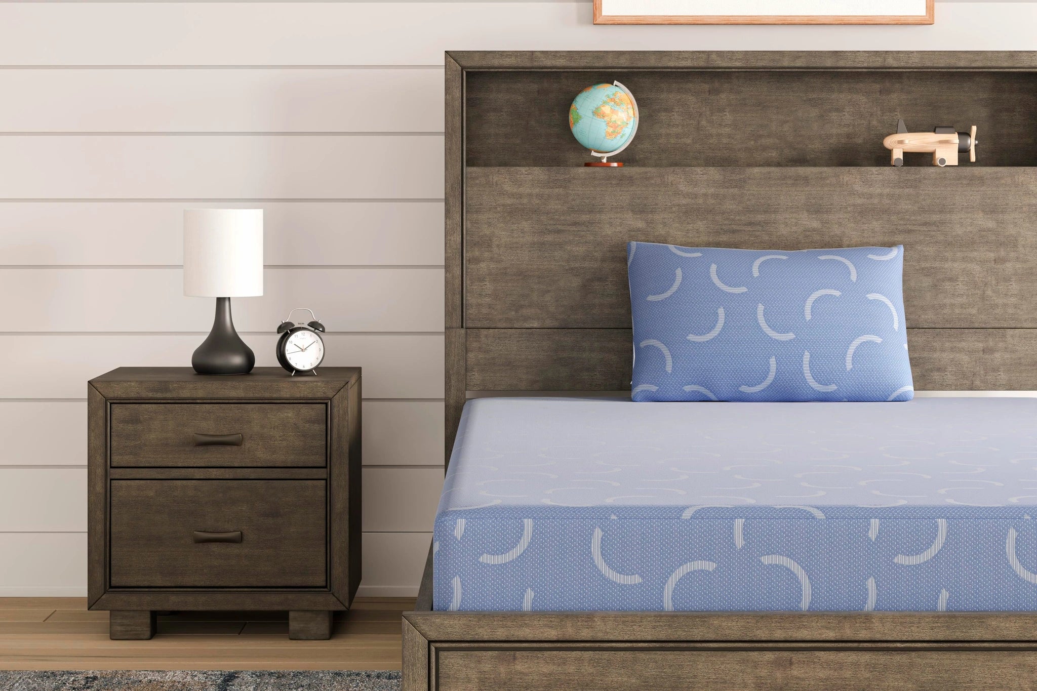 Colchón y almohada iKidz Ocean