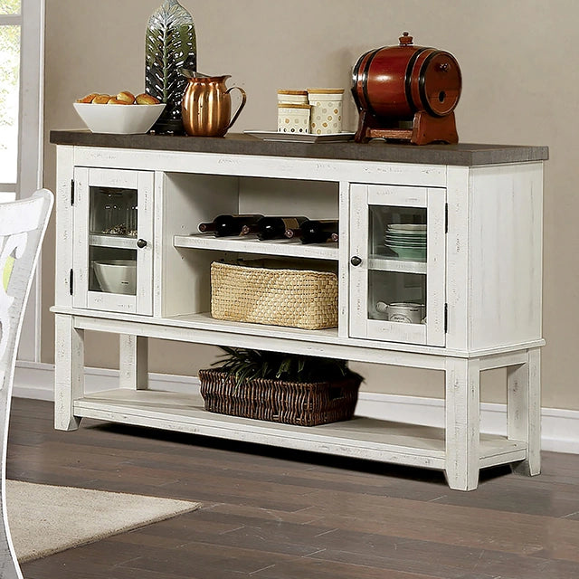 Mesa de comedor AULETTA, gris