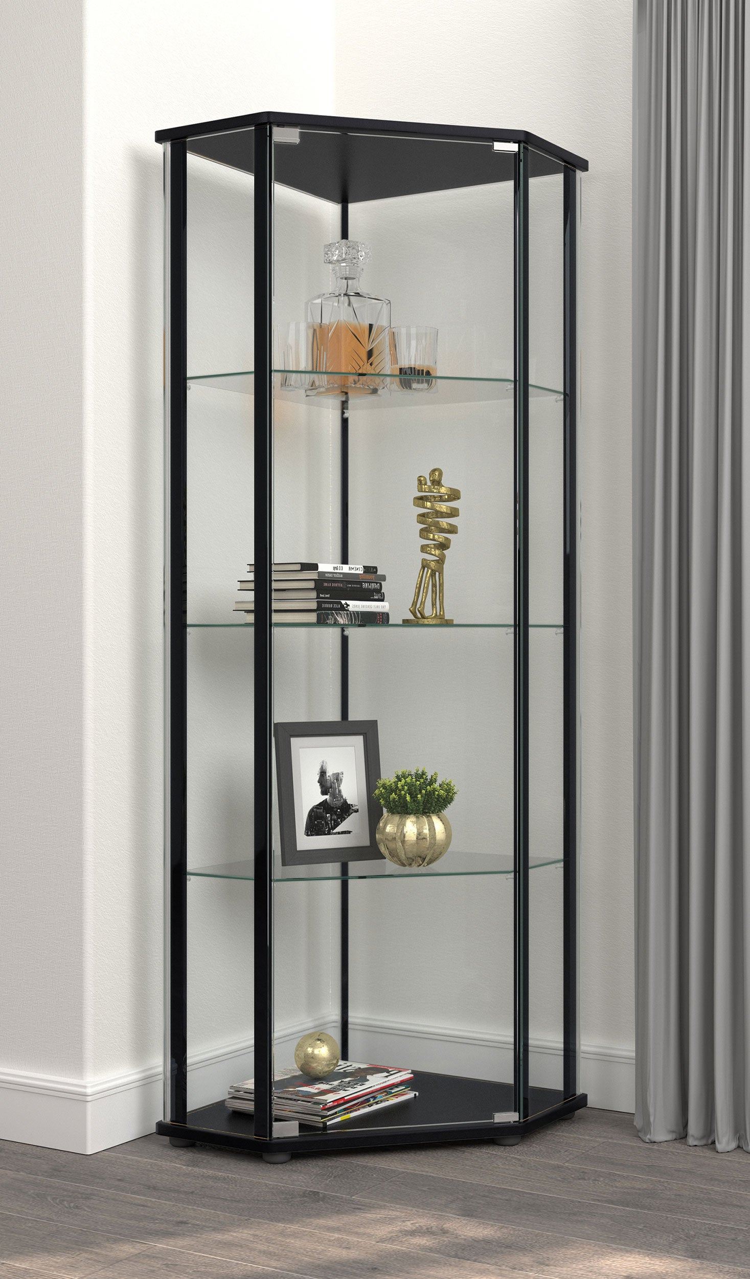 Mueble vitrina Zenobia