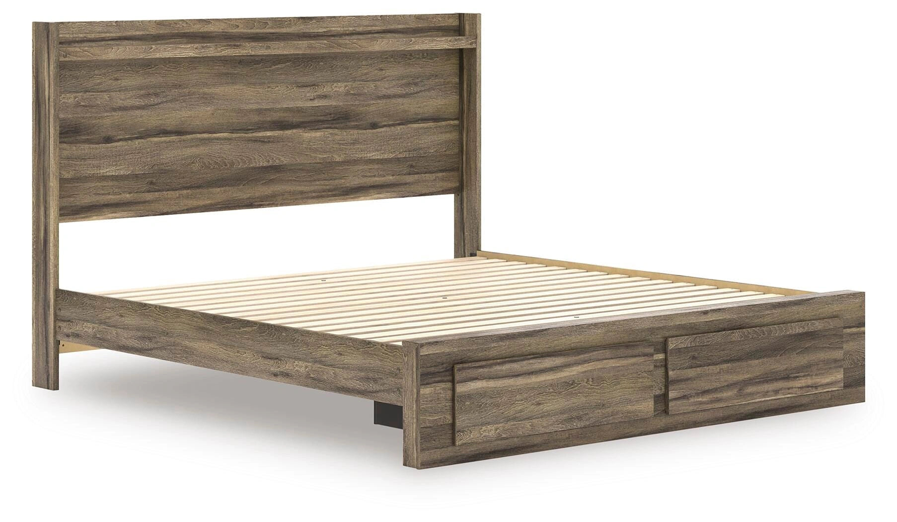 Cama Elbrim con almacenaje en el cabecero