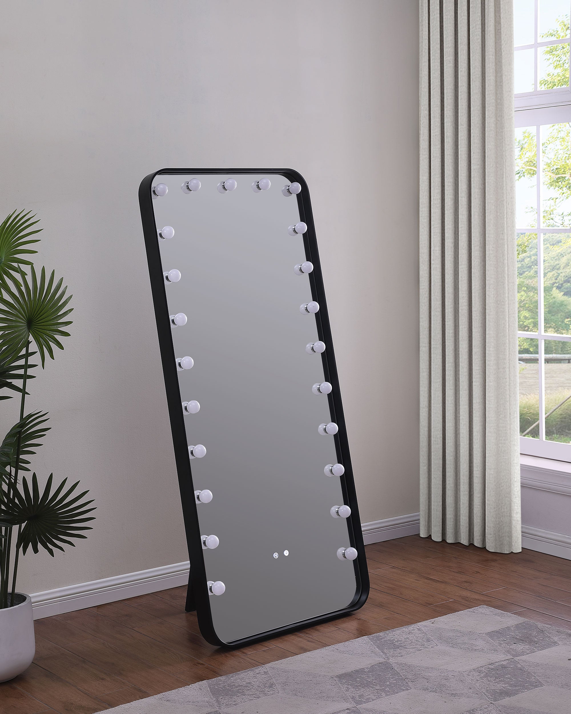 Espejo de pie Canton con iluminación LED y altavoz Bluetooth