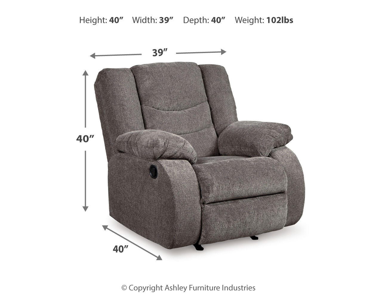 Sillón reclinable Tulen