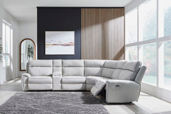 Seccional reclinable eléctrico Social Pointe