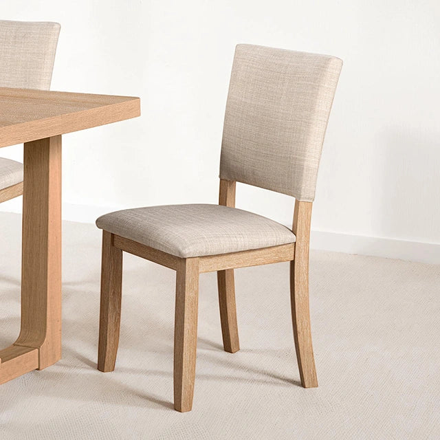 Silla lateral tapizada Sauro (4/caja)