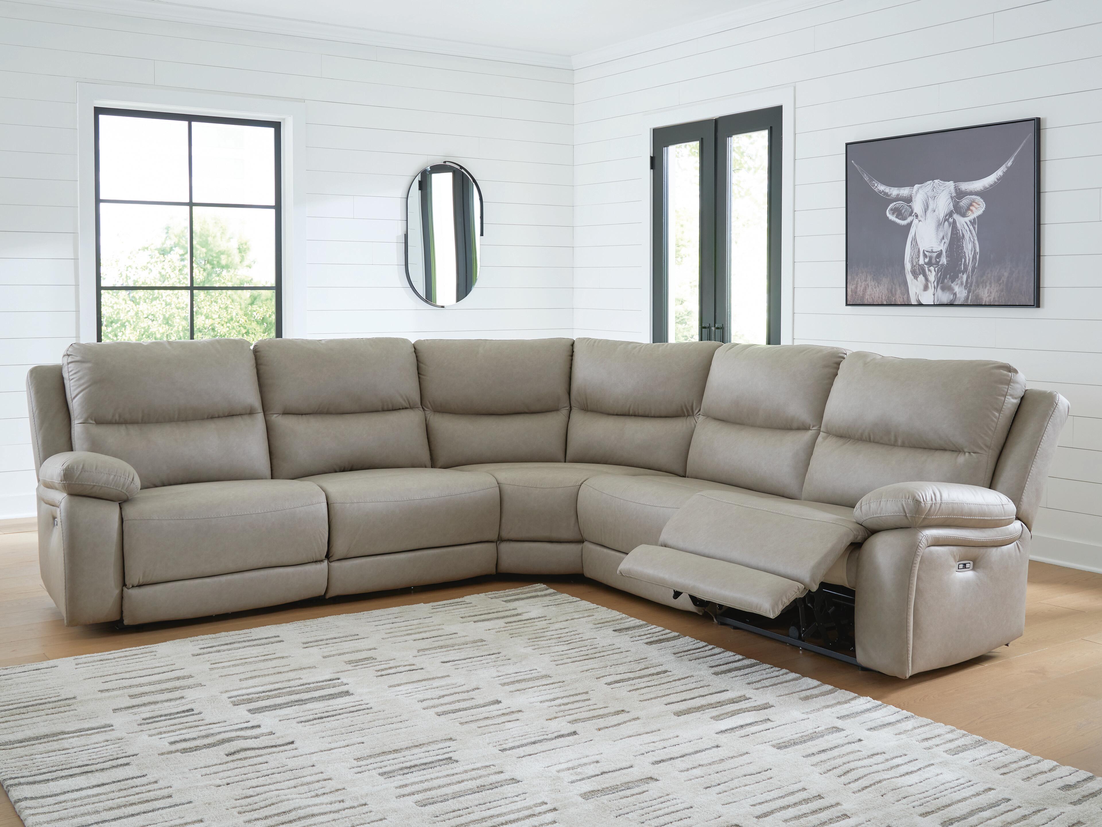 Seccional reclinable eléctrico Narwhal Place