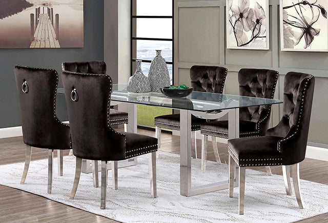 Juego de Mesa de Comedor Silvestri de 7 Piezas