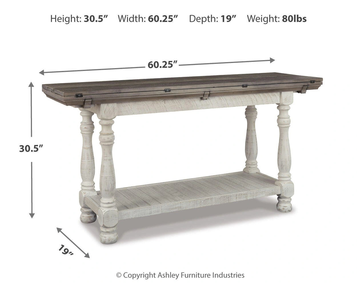 Mesa para sofá/consola Havalance