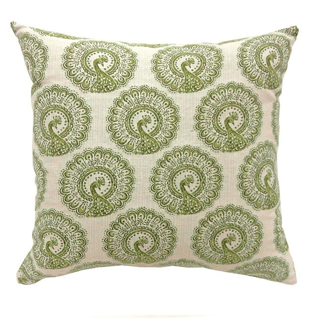 Almohada FIFI de 22" X 22", verde (2/CTN)