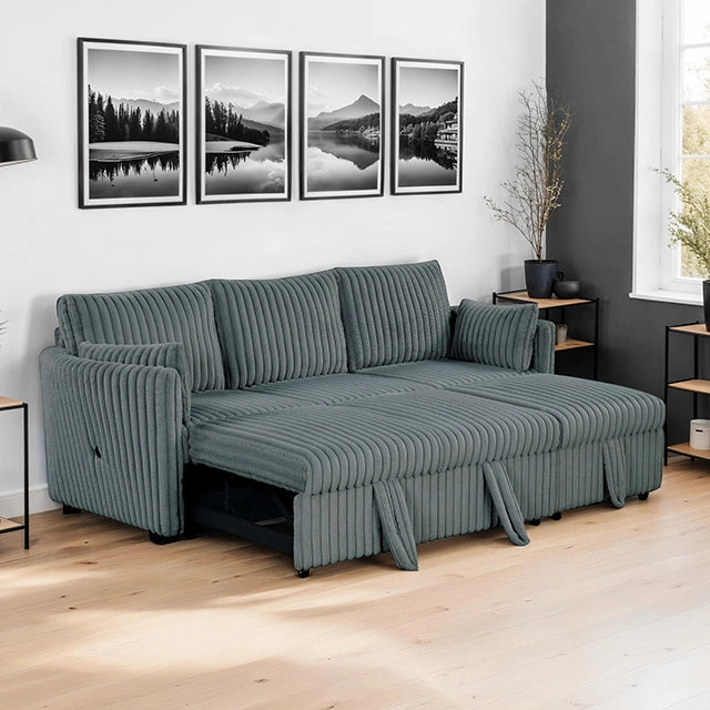 Seccional Denholme con cama extraíble