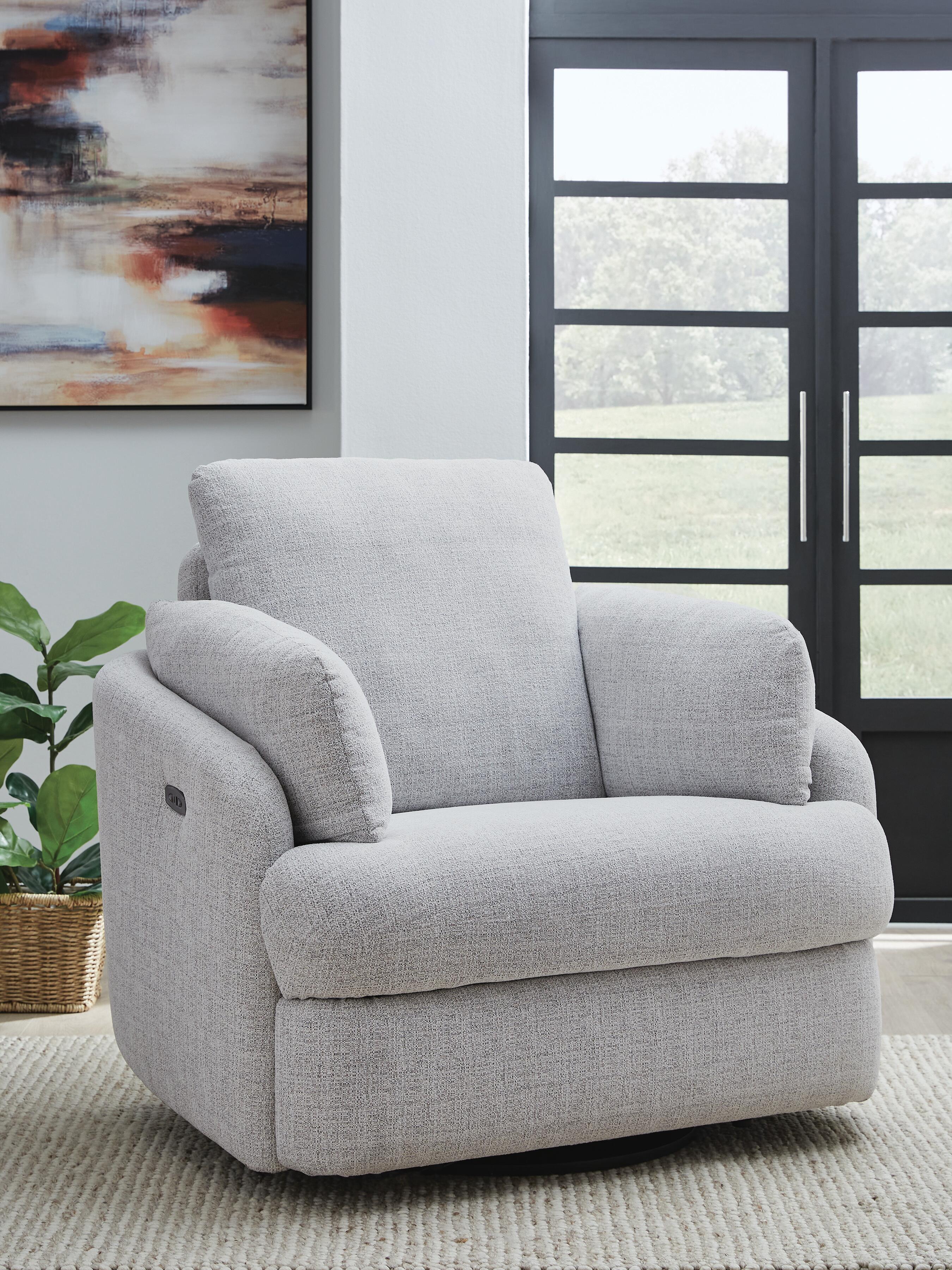 Sillón reclinable giratorio eléctrico Nuvella de nueva generación de Alainmont