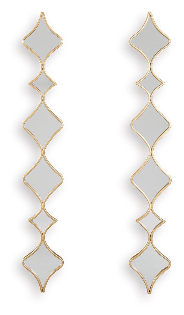 Juego de espejos decorativos Harriswood (juego de 2)